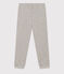 Pantaloni da jogging in molleton bambina grigio CHATON CHINE
