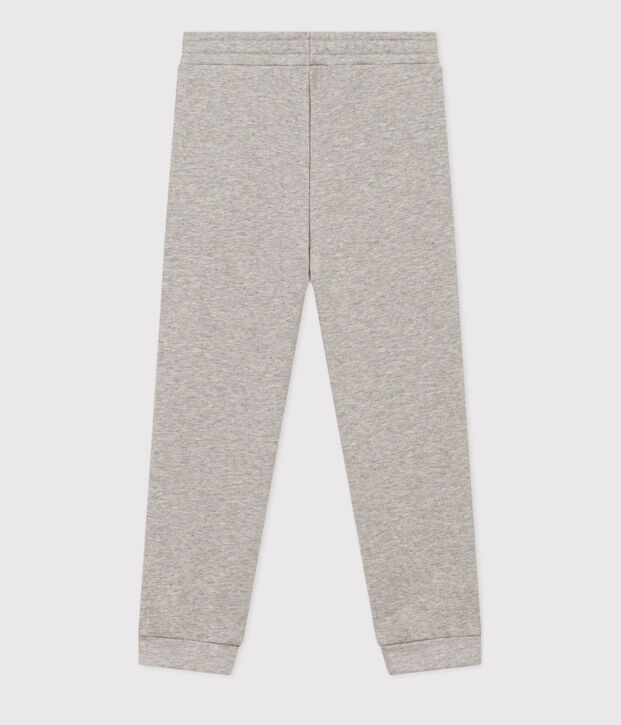 Pantaloni da jogging in molleton bambina grigio