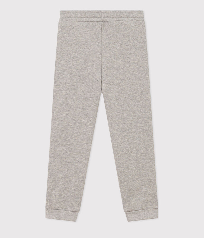 Pantaloni da jogging in molleton bambina grigio