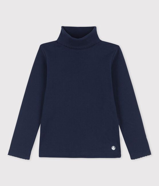 Sottogiacca in cotone bambina/bambino blu SMOKING