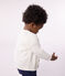 Cardigan in cotone neonato bianco MARSHMALLOW