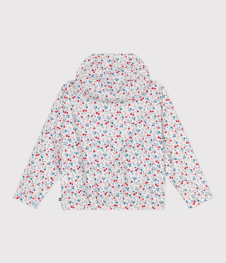 Giacca a vento ultraleggera bambino bianco/multicolore
