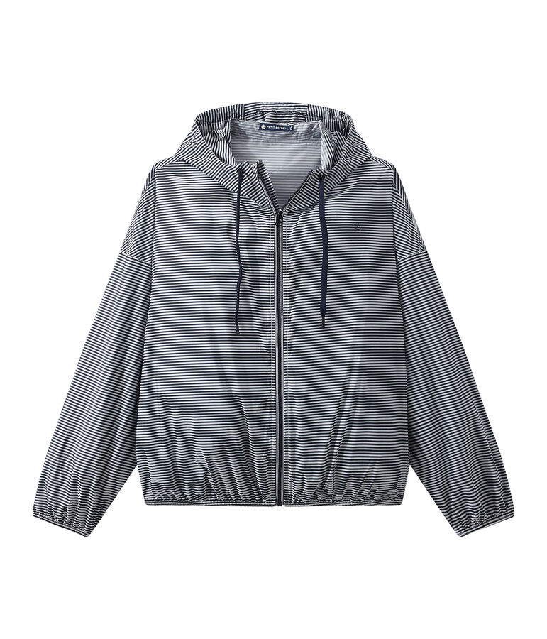 Giacchetta corto unisex blu/bianco