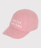 Berretto Petit Bateau in cotone neonata rosa CHARME