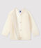 Cardigan in tricot bebè bianco MARSHMALLOW
