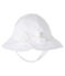 Cappellina in twill bebè bambina bianco MARSHMALLOW