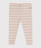 Leggings bebè in cotone bianco AVALANCHE/ MULTICO