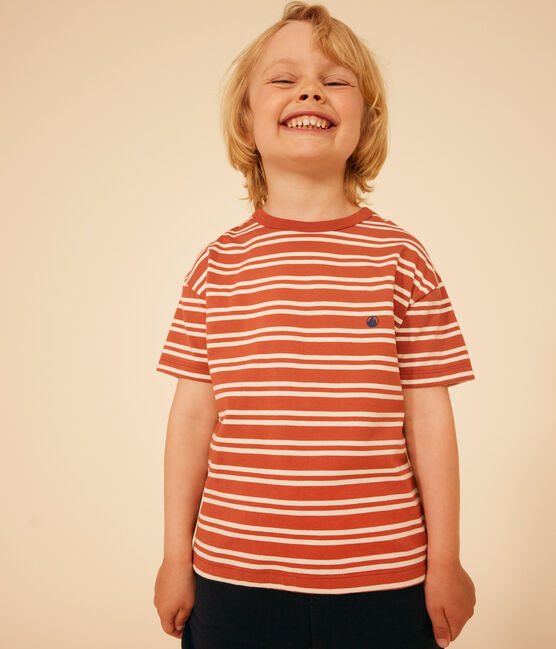 T-shirt a righe in jersey bambino FAMEUX/ AVALANCHE