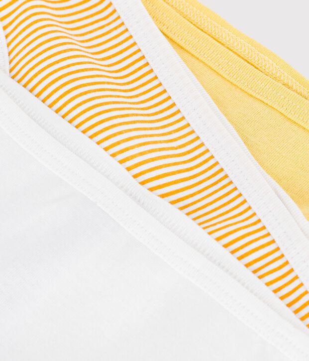 Lot de 3 culottes en coton multicolore