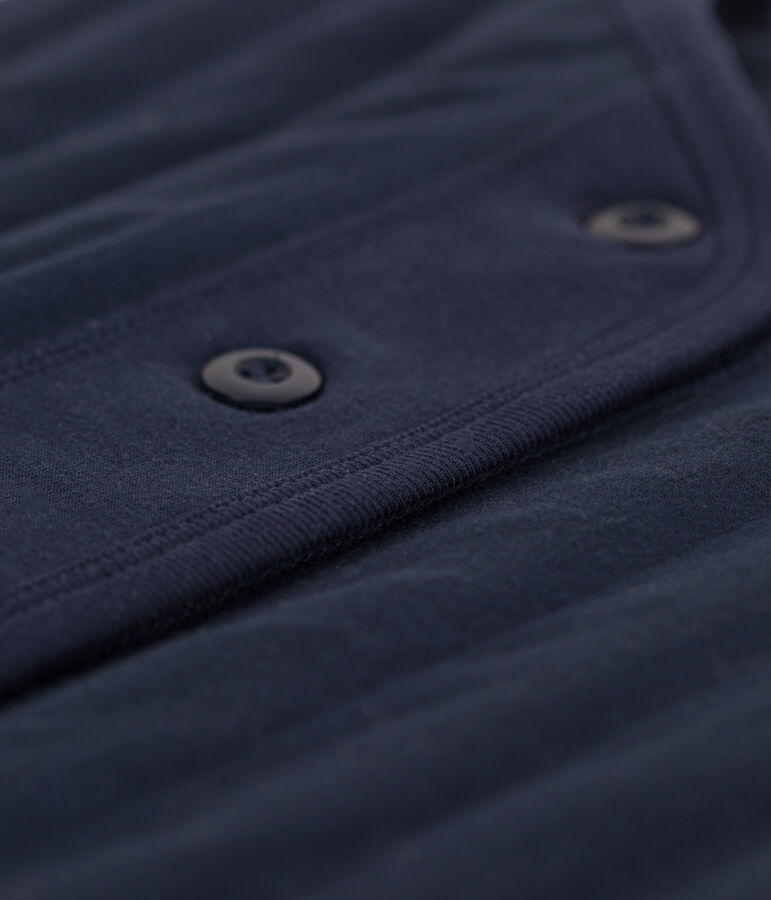 Smanicato morbido donna blu