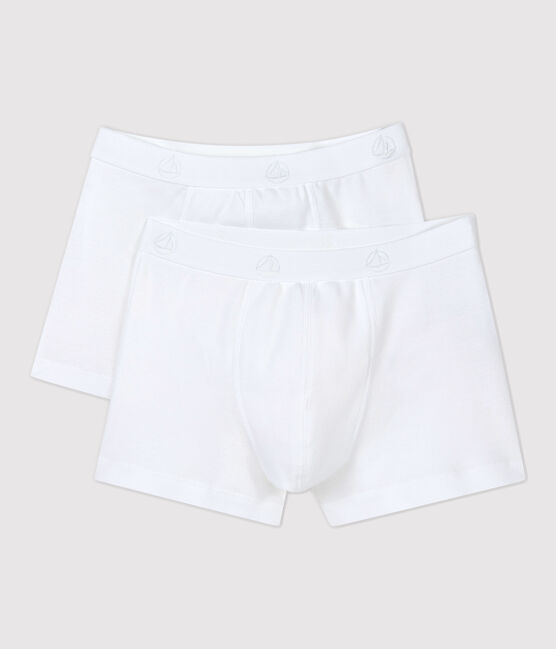 Confezione da 2 boxer bianchi ragazzo variante 1
