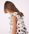 Abito senza maniche in cotone bambina blu MILK/ SOIR