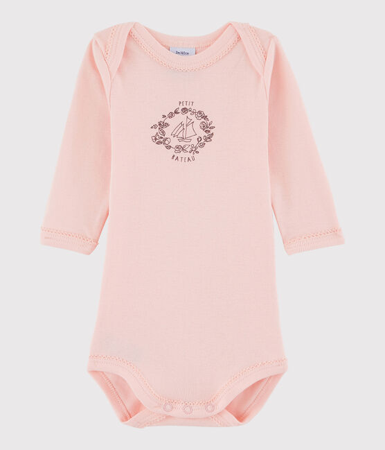 Body manica lunga bebè femmina rosa VENUS