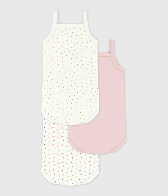 Set di body con spalline in cotone neonata variante 1