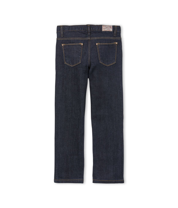 Pantalone in denim bambina blu Jean