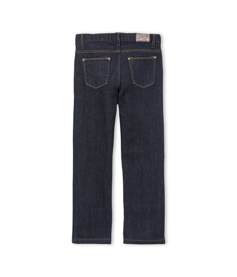 Pantalone in denim bambina blu Jean
