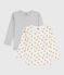 Set di T-shirt a maniche lunghe in cotone con leopardi stampati bambino variante 1