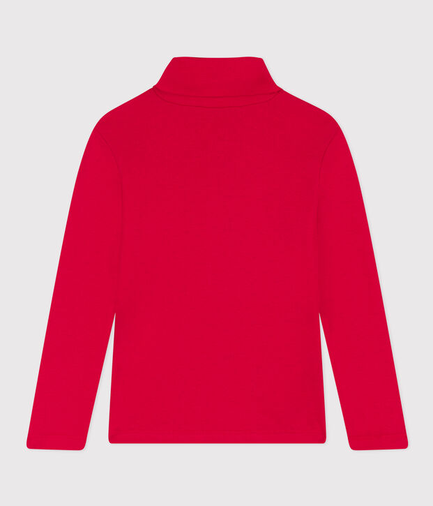 Lupetto in cotone bambino unisex rosso