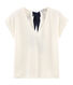 T-shirt in lino donna