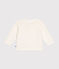 Cardigan in cotone neonato bianco MARSHMALLOW
