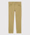 Pantaloni slim bambino in serge beige JERRYCAN