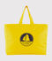 Borsa shopping tinta unita giallo JAUNE