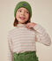 Dolcevita in cotone bambina bianco AVALANCHE/ MULTICO