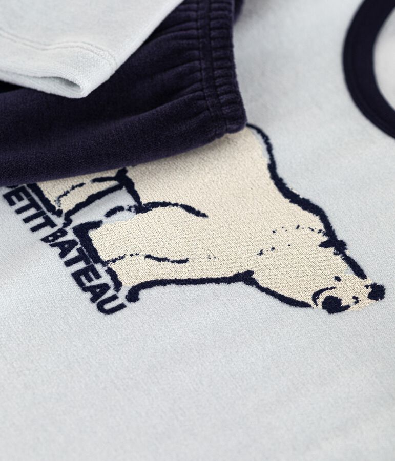 Pigiama in ciniglia bambino SOIR/ CO2