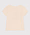 T-shirt in jersey leggero bambina bianco AVALANCHE/ MULTICO