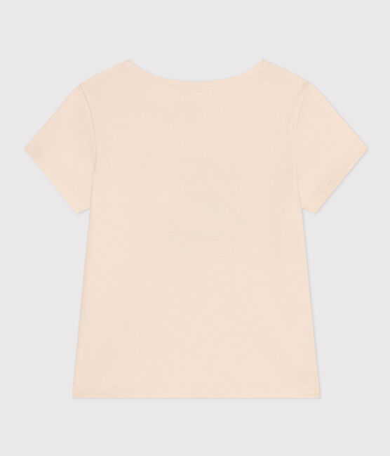 T-shirt in jersey leggero bambina bianco AVALANCHE/ MULTICO