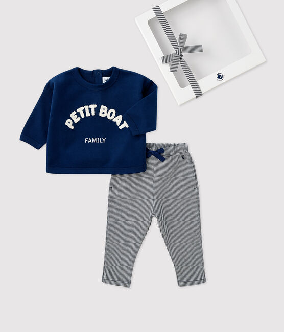 Confezione regalo bebè felpa e pantalone variante 1