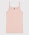 Canottiera con spalline L'ICONIQUE in cotone donna rosa SALINE