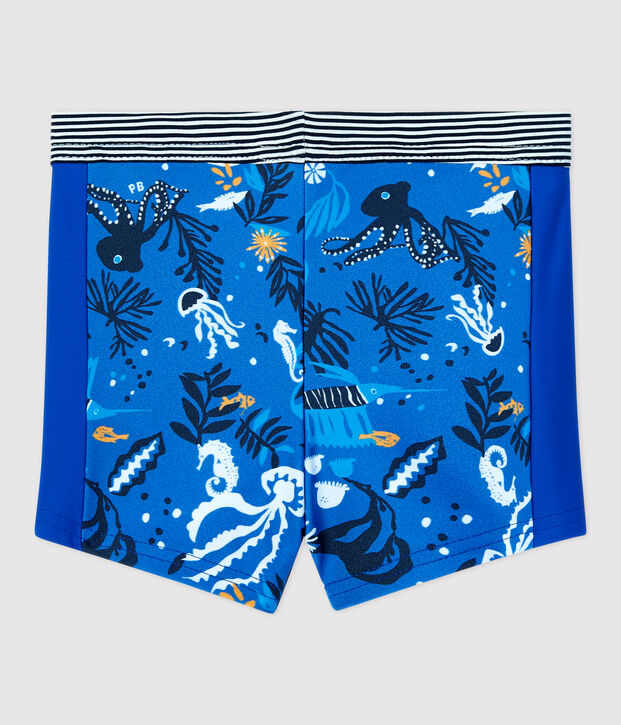 Shorts mare ecoresponsabili bimbo blu/multicolore