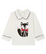 T-shirt a manica lunga bebè maschio con colletto