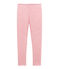 Leggings per bambina in lana e cotone rosa CHEEK/bianco MARSHMALLOW