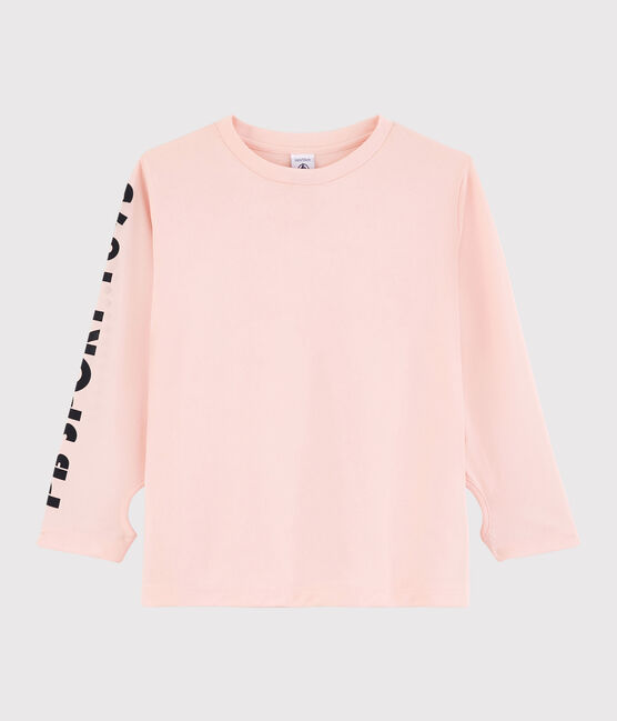 T-shirt sportiva bambina rosa MINOIS