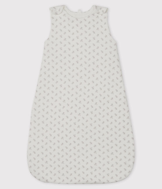 Sacco nanna bebè a costine bianco MARSHMALLOW/bianco MULTICO