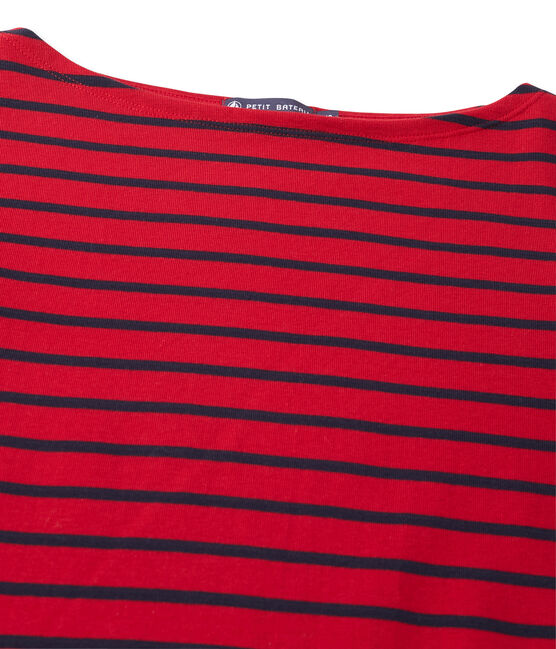 T-shirt a righe  rosso MARS/blu SMOKING