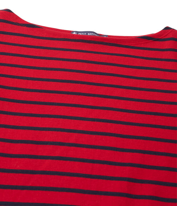 T-shirt a righe  rosso/blu