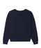 T-shirt donna in cotone stretch blu SMOKING