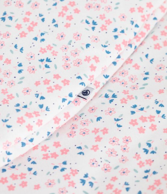 Sacco nanna neonato in cotone con stampa a fiori TOG 2 bianco MARSHMALLOW/bianco MULTICO