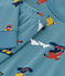 Pigiama ragazzo in cotone motivo snowboard POLOCHON/ MULTICO