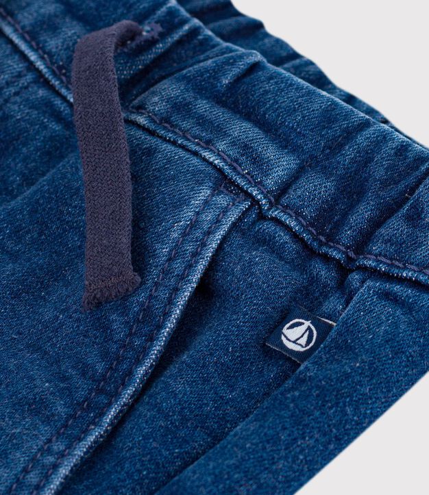 Pantaloni in denim bambina blu