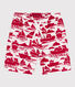 Shorts da mare bambino riciclati con stampa