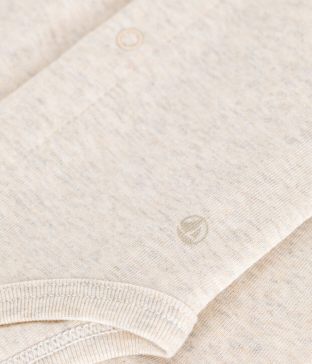 Body a manica lunga con colletto in cotone per beb&egrave; MONTELIMAR CHINE