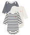 Trio body manica lunga bebè VARIANTE 1 CN