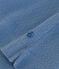 Camicia da notte bambino in cotone traforato a tinta unita blu BEACH