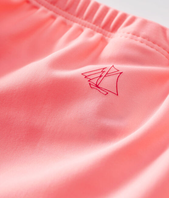 Slip mare ecoresponsabile bimba rosa FLUO ROSE