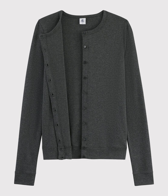 Cardigan iconico in cotone Donna grigio CITY CHINE