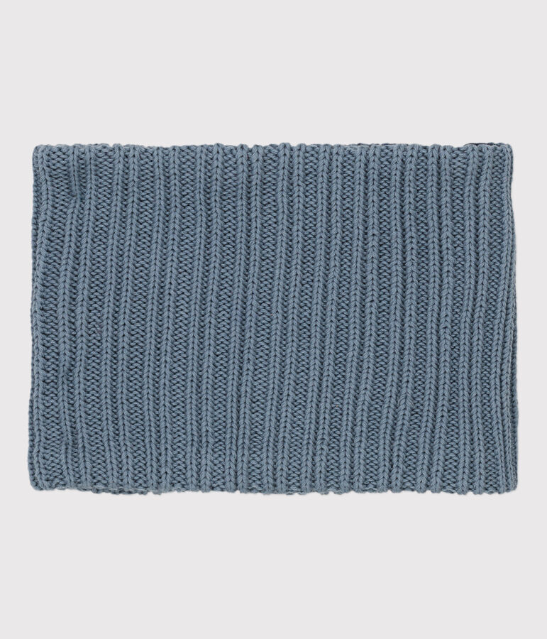 Snood bambino unisex blu